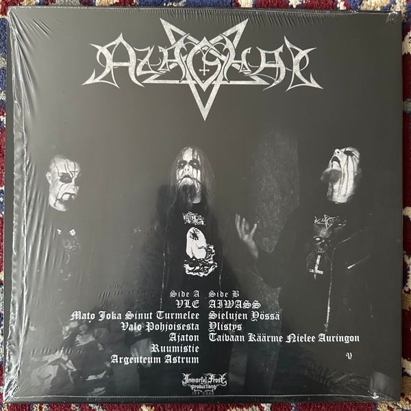 AZAGHAL Valo Pohjoisesta (White/black vinyl) (Immortal Frost - Belgium original) (NM) LP
