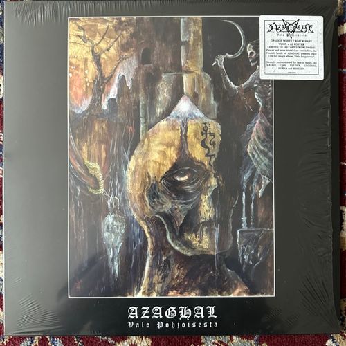 AZAGHAL Valo Pohjoisesta (White/black vinyl) (Immortal Frost - Belgium original) (NM) LP
