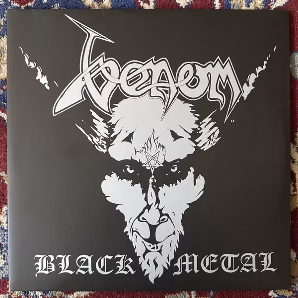 VENOM Black Metal (Red vinyl) (Back On Black - UK 2016 reissue) (EX/NM) 2LP