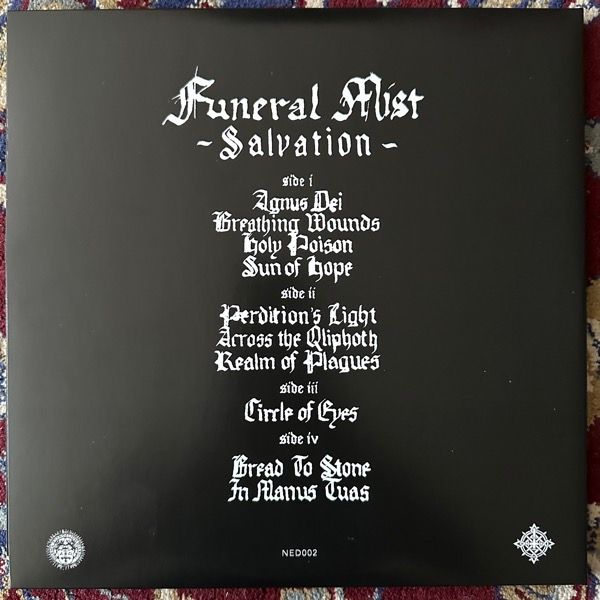FUNERAL MIST Salvation (Norma Evangelium Diaboli – France reissue) (NM) 2LP