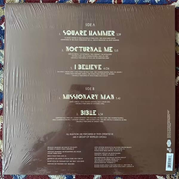 GHOST Popestar (Loma Vista - Europe original) (NM/VG+) 12" EP