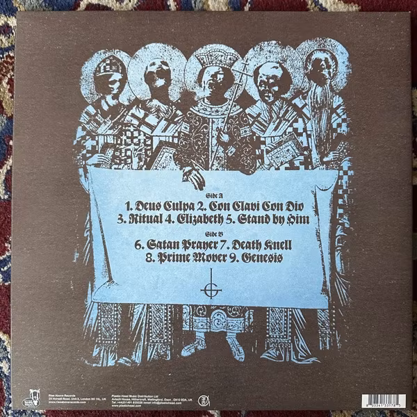 GHOST Opvs Eponymovs (Rise Above - UK 2012 reissue) (EX/VG+) LP