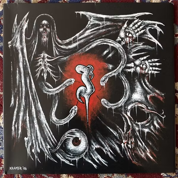 INQUISITION Nefarious Dismal Orations (White vinyl) (No Colours - Germany original) (VG+/NM) LP
