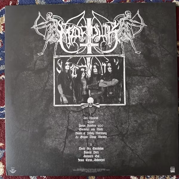 MARDUK La Grande Danse Macabre (Century Media - Germany 2014 reissue) (EX) LP