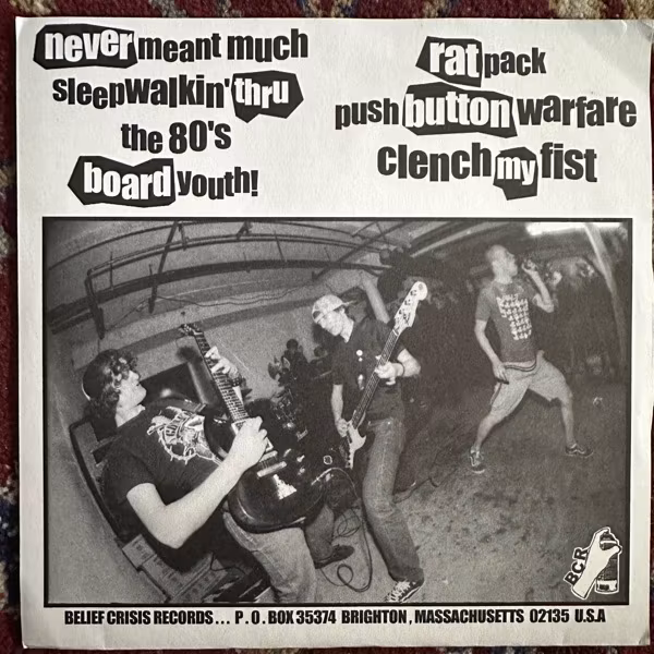 BONES BRIGADE Bones Brigade (Belief Crisis - USA original) (EX) 7"