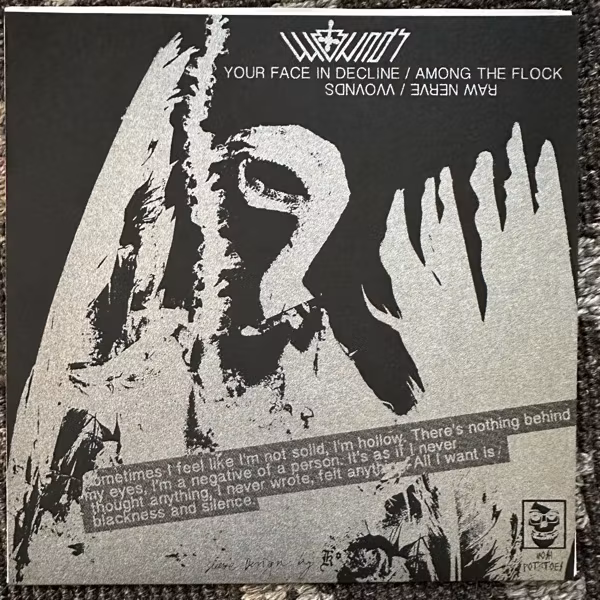 VVOVNDS One Sided 7" (White vinyl) (Mosh Potatoes - Belgium original) (NM) 7"