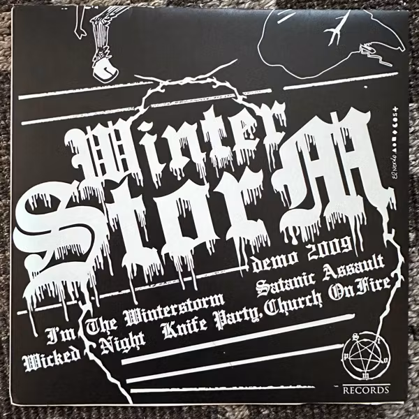 WINTERSTORM Demo 2009 (Stomp - Spain original) (EX/VG+) 7"