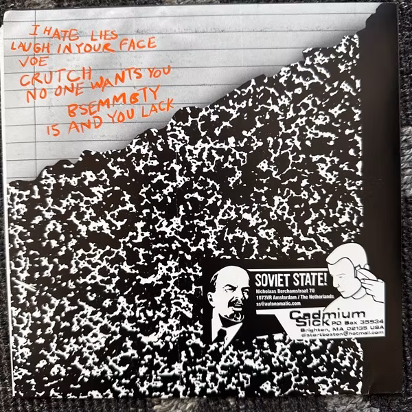 YOUTH ATTACK Youth Attack (Cadmium Sick – USA original) (EX/VG+) 7"