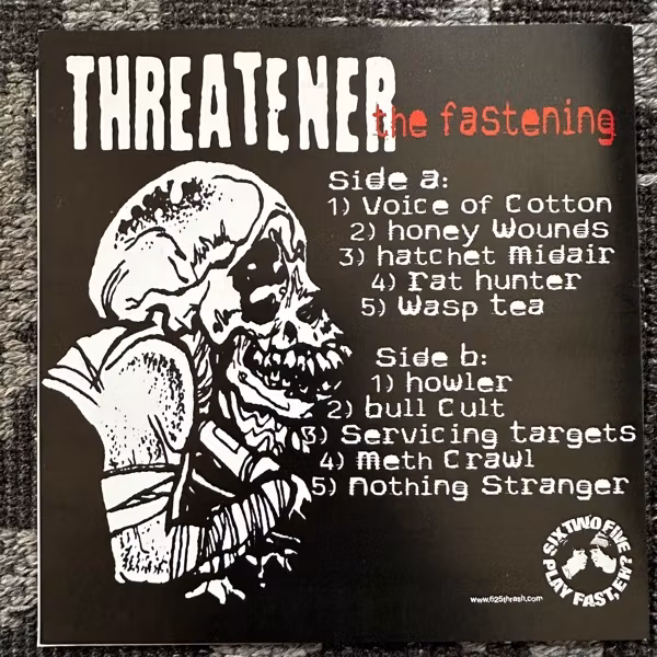 THREATENER The Fastening (625 Thrashcore – USA original) (EX) 7"