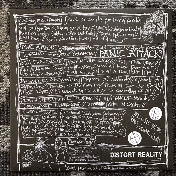 TRUNCHEONS Stuck On The Block (Distort Reality - USA original) (EX) 7"