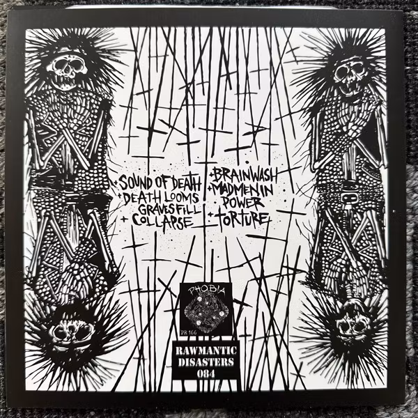 TORTÜR Death Looms Graves Fill (Green vinyl) (Phobia - Europe original) (EX) 7"