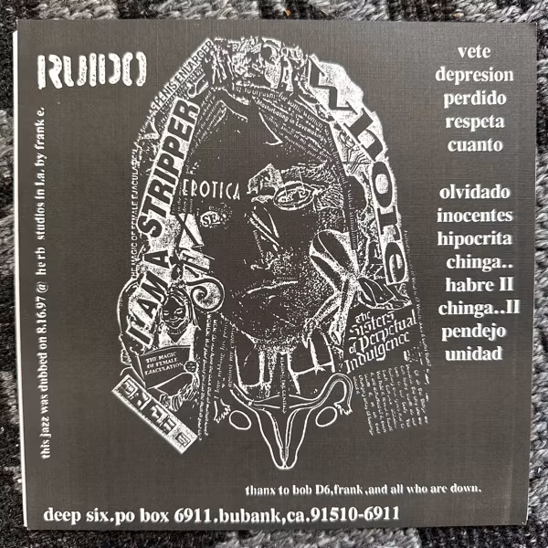 RUIDO Ruido (Deep Six - USA original) (EX) 7"