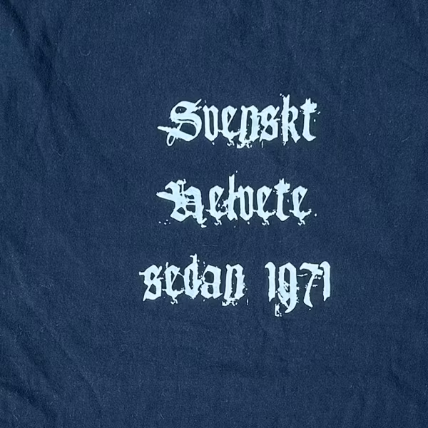 NORDVARGR Svenskt Helvete Sedan 1971 (XXL) (USED) T-SHIRT