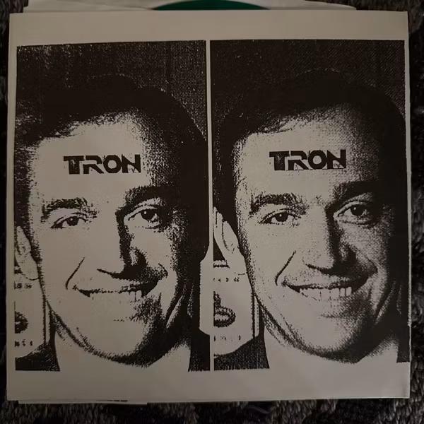 HATEMAIL KILLERZ / TRON Split (Green vinyl) (Braindead - USA original) (EX) 7"