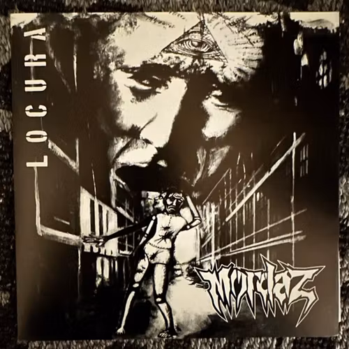 MORDAZ Locura (Blue vinyl) (MG - Colombia original) (EX) 7"