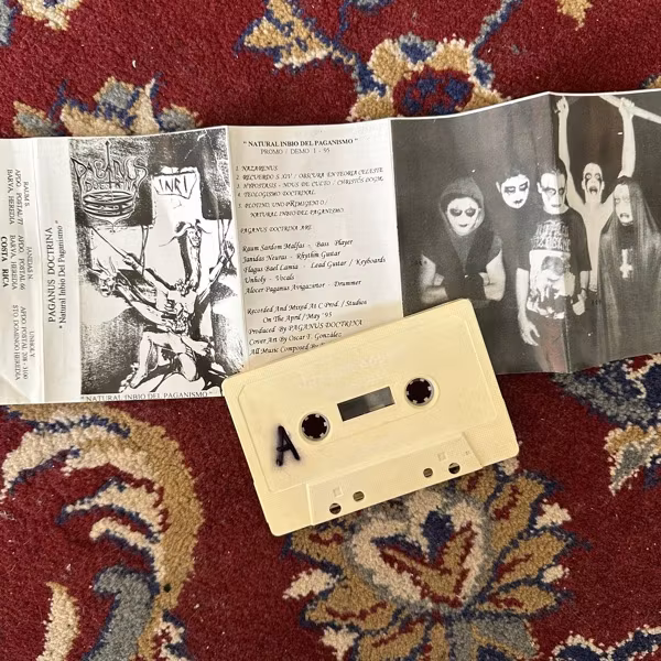 PAGANUS DOCTRINA Natural Inbio Del Paganismo (Self released - Costa Rica original) (VG+) TAPE
