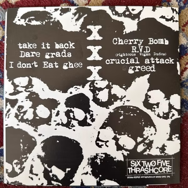 CRUCIAL ATTACK Crucial Attack (625 Thrashcore – USA original) (EX) 7"