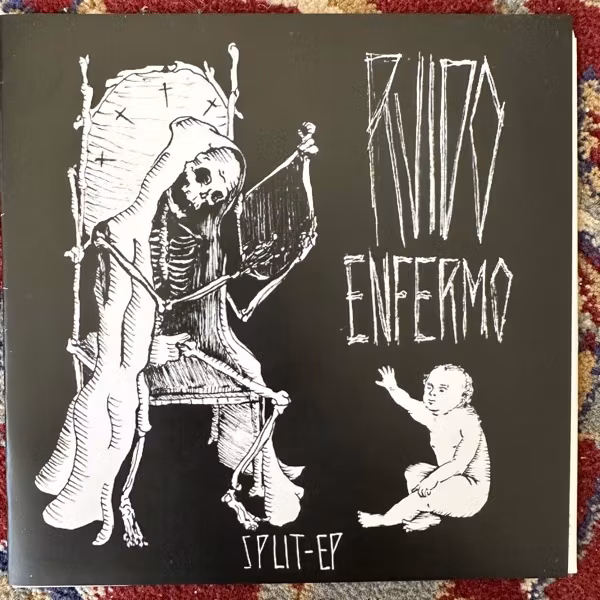 KANTUTA / LUPUS Ruido Enfermo (Nasty Core - USA original) (EX) 7"
