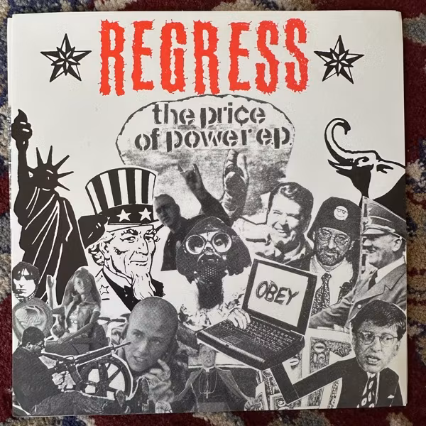 REGRESS The Price Of Power E.P. (Boot Camp - USA original) (EX) 7"