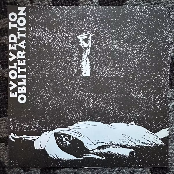 EVOLVED TO OBLITERATION Evolved To Obliteration (Grey vinyl) (Clean Plate - USA original) (EX/VG+) 7"