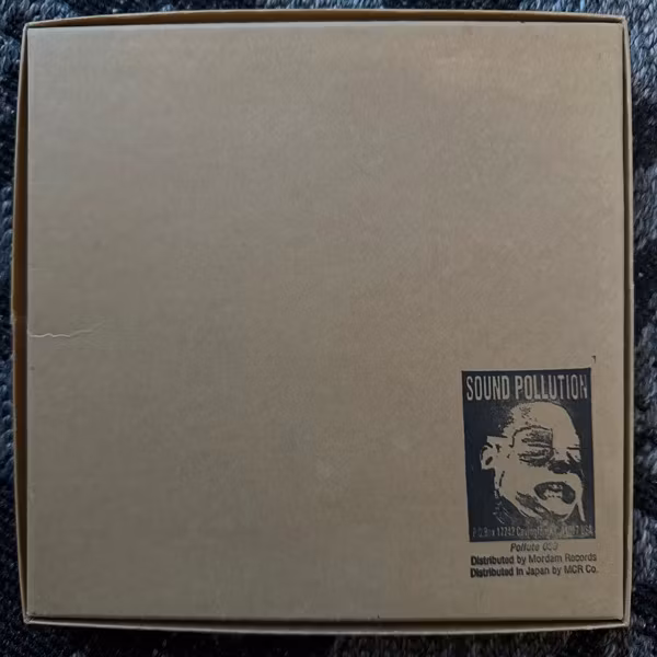 VARIOUS Tomorrow Will Be Worse (Marbled vinyl) (Sound Pollution - USA original) (EX) 4x7" BOX