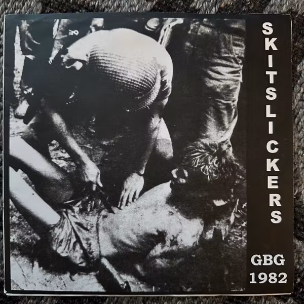 SKITSLICKERS / THE SHITLICKERS The Shitlickers Ep!! (Ex-tortion - Sweden reissue) (VG+/EX) 7"