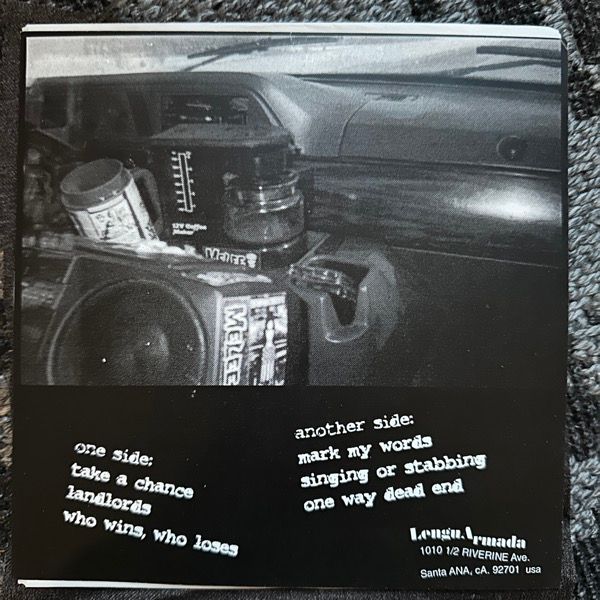 MELEE One Way Dead End (Lengua Armada Discos – USA original) (EX) 7"