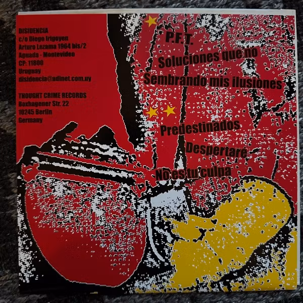 DISIDENCIA Disidencia (Thought Crime - Germany original) (EX) 7"