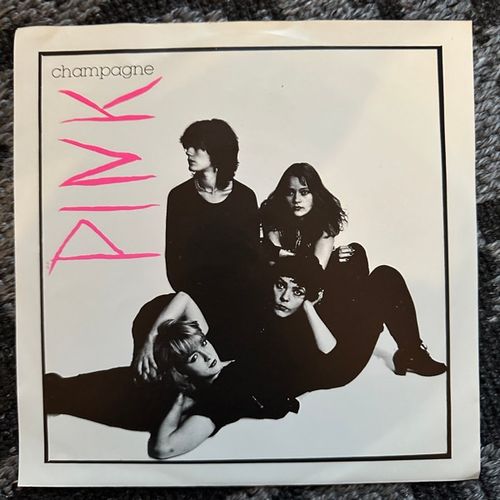 PINK CHAMPAGNE Söndagsskolehyckel (MNW - Sweden original) (VG+/VG) 7"