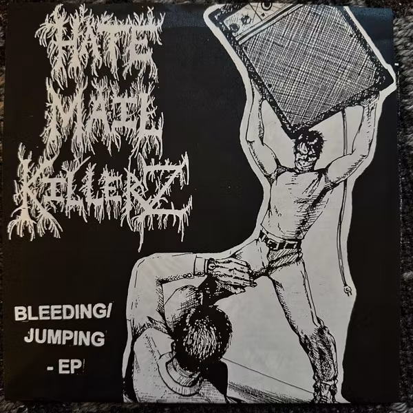 HATEMAIL KILLERZ Bleeding/Jumping (Skeletor - USA original) (EX) 7"