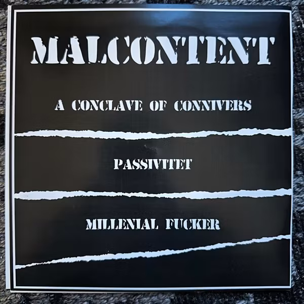 MALCONTENT A Conclave Of Connivers (Phobia - Czech Republic original) (EX) 7"