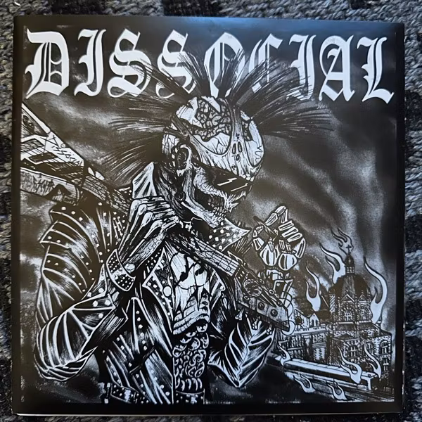 INSTINTO PRIMITIVO / DISSOCIAL Split (Bajo Perfil – Colombia original) (EX) 7"