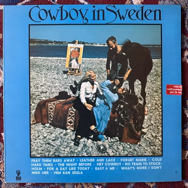 LEE HAZLEWOOD Cowboy In Sweden (LHI - Sweden original) (VG+/VG-) LP