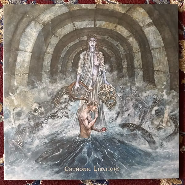 ACHERONTAS / NÅSTROND Chthonic Libations (W.T.C. - Germany original) (EX/NM) LP
