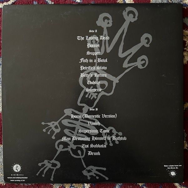 SOUNDTRACK Hermann Kopp – Nekronology (Aesthetic - USA reissue) (VG+) LP