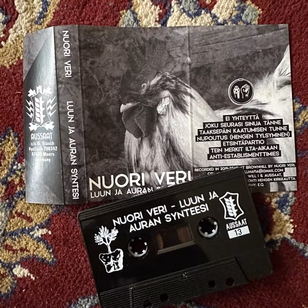 NUORI VERI Luun Ja Auran Synteesi (Aussaat – Germany original) (EX) TAPE