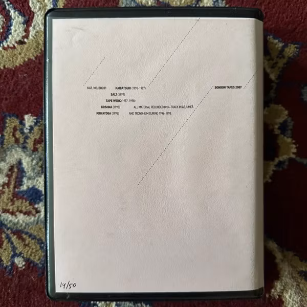 BAD KHARMA 96-98 (Bonbon Tapes - Sweden original) (NM) 4xTAPE BOX