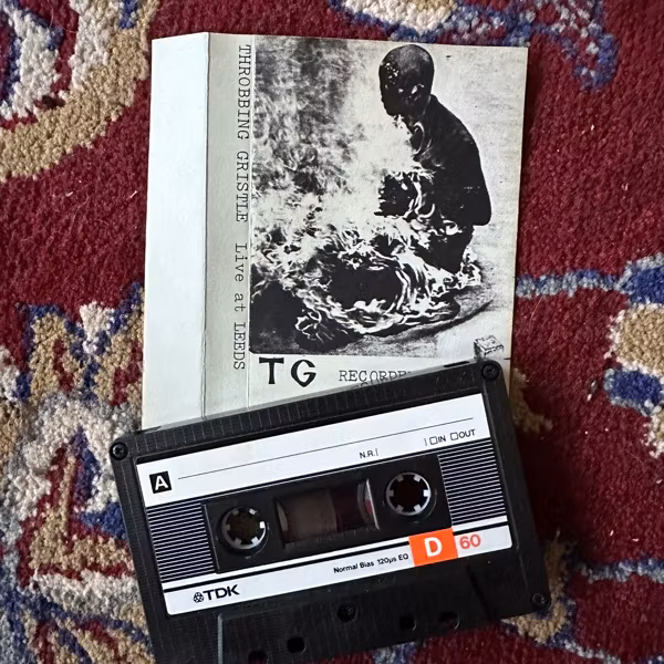 THROBBING GRISTLE Live At Leeds (TOPY - USA reissue) (EX) TAPE
