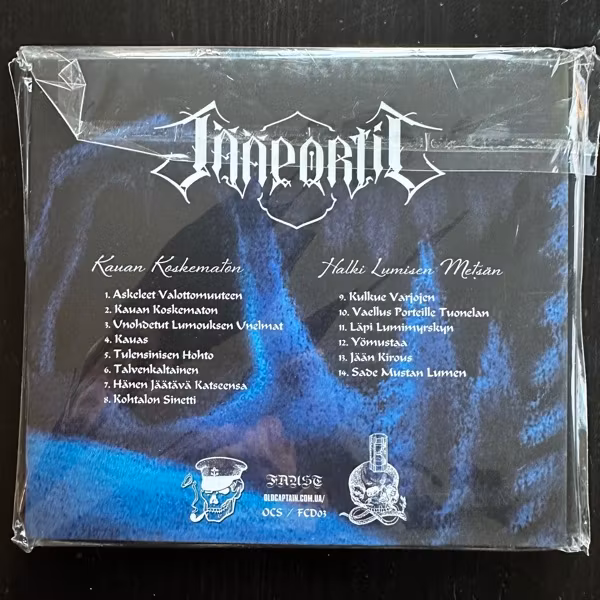 JÄÄPORTIT Kauan Koskematon / Halki Lumisen Metsän (Old Captain - Ukraine original) (NM) CD