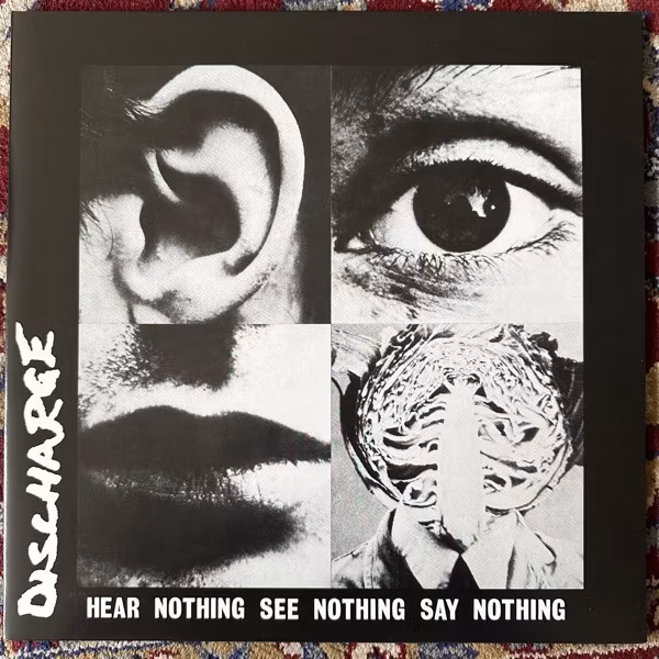 DISCHARGE Hear Nothing See Nothing Say Nothing (Havoc - USA reissue) (EX) LP