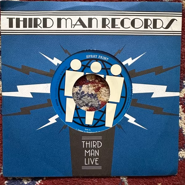 SPRAY PAINT Live At Third Man (Third Man - USA original) (VG+/EX) 7"
