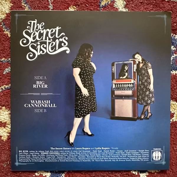 SECRET SISTERS, the Big River (Third Man - USA original) (EX) 7"