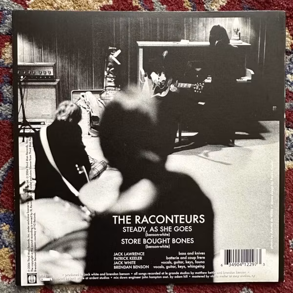 RACONTEURS, the Steady, As She Goes (XL - UK original) (EX) 7"