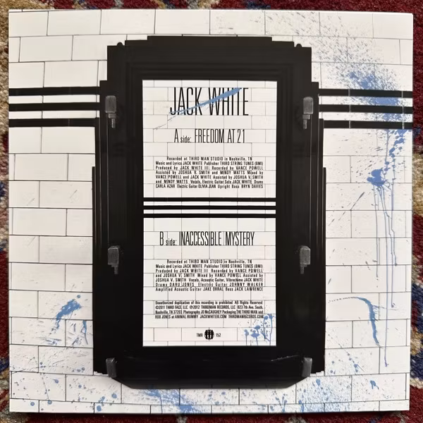 JACK WHITE Freedom At 21 (Third Man - USA original) (NM/EX) 7"