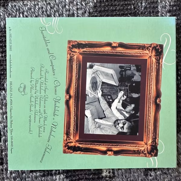 OTOMO YOSHIHIDE + NOBUKAZU TAKEMURA Turntables And Computers (Headz – Japan original) (EX) CD