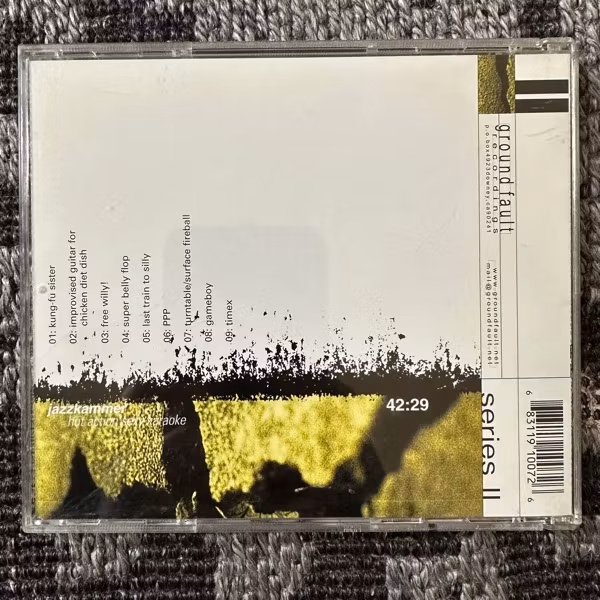 JAZZKAMMER Hot Action Sexy Karaoke (Ground Fault - USA original) (NM) CD