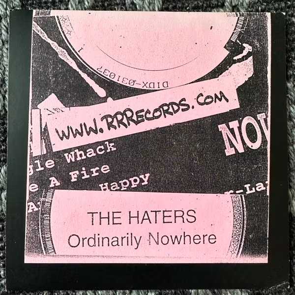 HATERS, the Ordinarily Nowhere (RRR - USA reissue) (SS/VG+) CD