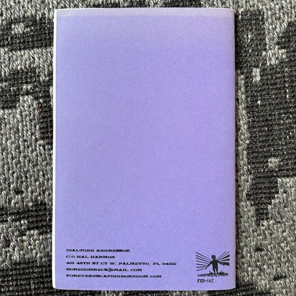 VARIOUS Dialtone Aggressor No.1 (Forever Escaping Boredom – USA original) (EX) FANZINE+CDR