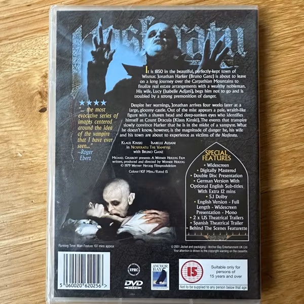 NOSFERATU - THE VAMPYRE (SS) 2xDVD