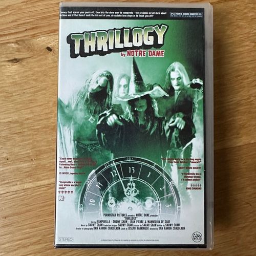 NOTRE DAME Thrillogy (Osmose - France original) (EX) VHS
